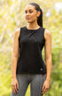 BARE Leopard Tank Top - Black